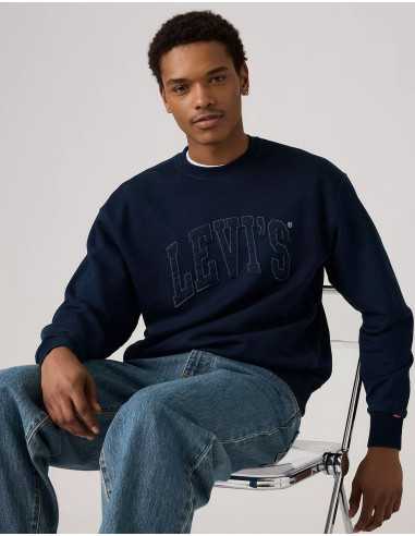 Sudadera cuello redondo anagrama bordado LEVI'S modelo 000MS0017