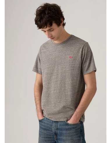 Camiseta manga corta tejido jaspeado anagrama pequeño bordado LEVI'S modelo 566050289