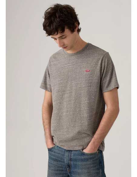 Camiseta manga corta tejido jaspeado anagrama pequeño bordado LEVI'S modelo 566050289