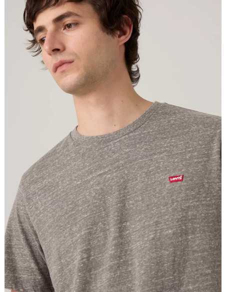Camiseta manga corta tejido jaspeado anagrama pequeño bordado LEVI'S modelo 566050289