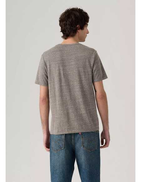 Camiseta manga corta tejido jaspeado anagrama pequeño bordado LEVI'S modelo 566050289