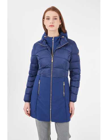 Parka larga acolchada cremallera YES-ZEE modelo 1026 - O003/M800