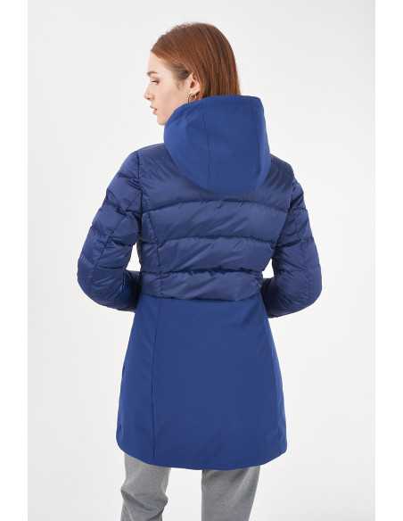 Parka larga acolchada cremallera YES-ZEE modelo 1026 - O003/M800