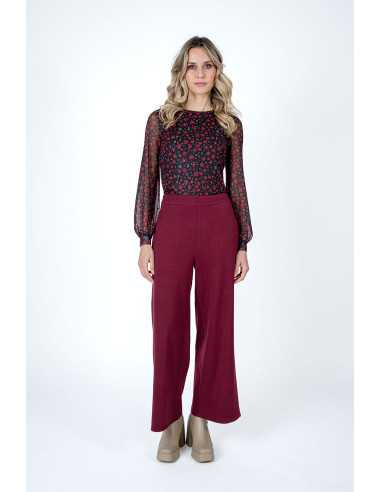 Pantalón largo ancho liso LYLU modelo A2529113