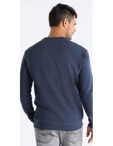 Sudadera cuello redondo anagrama difuminado LOIS modelo 166213495
