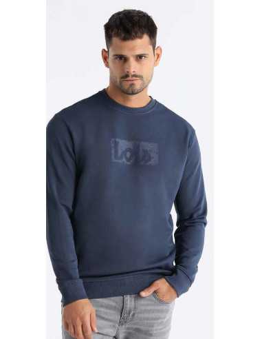 Sudadera cuello redondo anagrama difuminado LOIS modelo 166213495