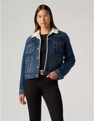 Cazadora vaquera forrada pelo borrego LEVI'S modelo 361360063