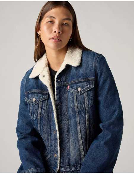 Cazadora vaquera forrada pelo borrego LEVI'S modelo 361360063