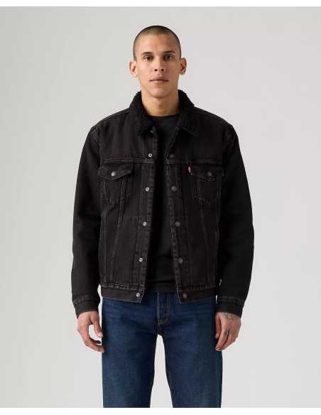 Cazadora vaquera forrada pelo borrego LEVI'S modelo 163650291