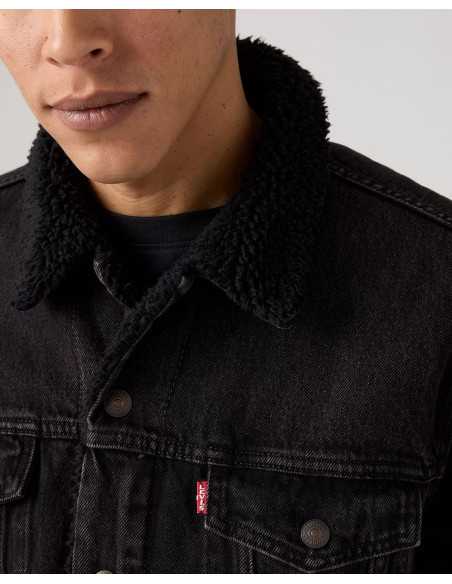 Cazadora vaquera forrada pelo borrego LEVI'S modelo 163650291