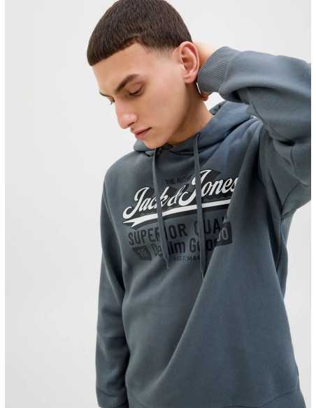 Sudadera capucha letras pecho JACK&JONES modelo 12279649