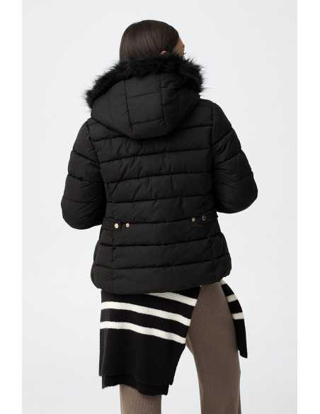 Cazadora acolchada capucha pelo cremallera TIFFOSI modelo 10062002
