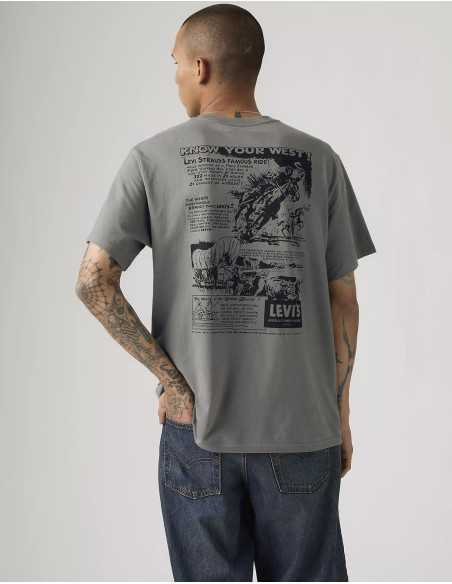 Camiseta manga corta espalda estampado LEVI'S modelo 161432496