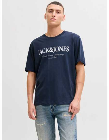 Camiseta manga corta letras pecho JACK&JONES modelo 12290173