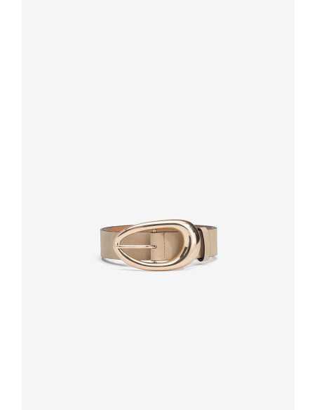 Cinturón hebilla metalica ovalada TIFFOSI modelo 10065127