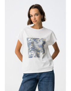 Camisetas manga corta estampado brillo TIFFOSI modelo 10061679