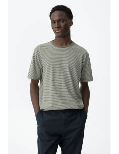 Camiseta manga corta rayas cuello redondo TIFFOSI modelo 10065751