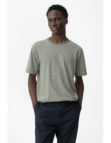 Camiseta manga corta rayas cuello redondo TIFFOSI modelo 10065751