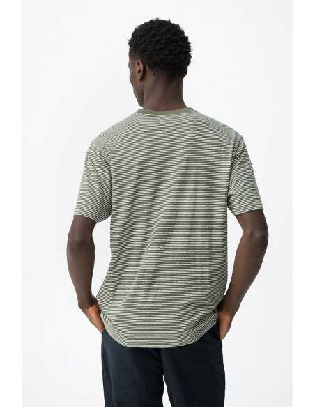 Camiseta manga corta rayas cuello redondo TIFFOSI modelo 10065751