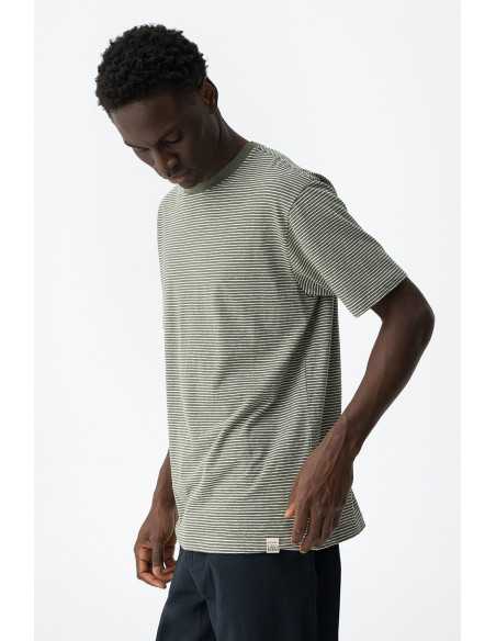 Camiseta manga corta rayas cuello redondo TIFFOSI modelo 10065751