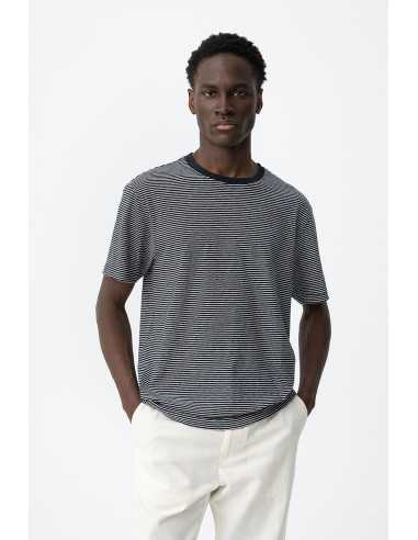 Camiseta manga corta rayas cuello redondo TIFFOSI modelo 10065751