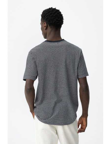Camiseta manga corta rayas cuello redondo TIFFOSI modelo 10065751