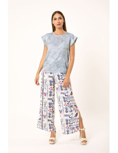 Blusa manga corta brillo LYLU modelo S2687117 2