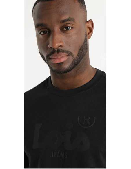 Camiseta manga corta anagrama pecho  LOIS modelo 15837-3493