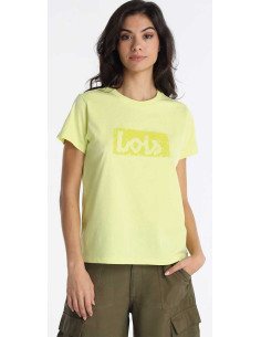 Camiseta manga corta anagrama degradado LOIS modelo 42347-2904
