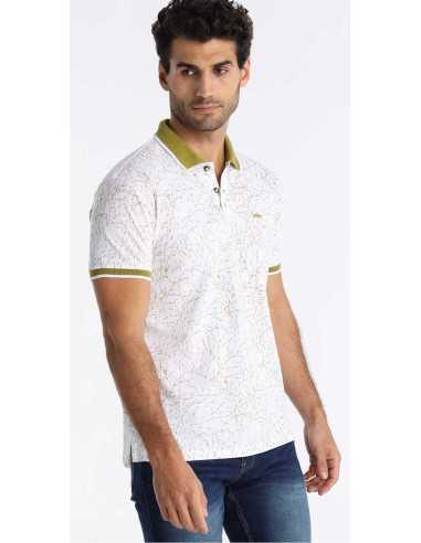 Polo manga corta estampado LOIS modelo 13316-3530