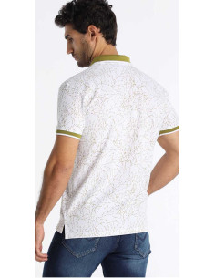 Polo manga corta estampado LOIS modelo 13316-3530 2