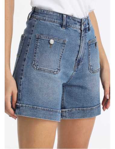 Short vaquero bolsillos externos LOIS modelo 21749-2757