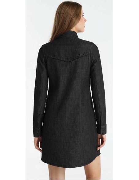 Vestido vaquero tachuelas bolsillos LOIS modelo 44881-2759
