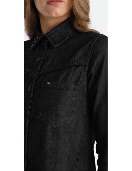 Vestido vaquero tachuelas bolsillos LOIS modelo 44881-2759