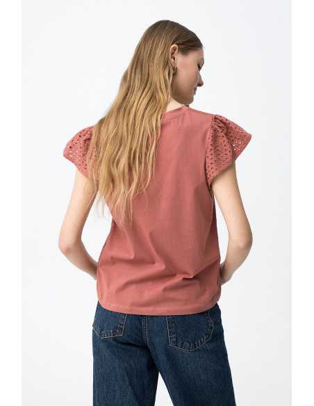 Camiseta manga corta agujeros cuello pico TIFFOSI modelo 10064849