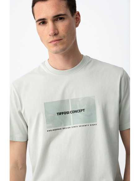 Camiseta manga corta dibujo pecho TIFFOSI modelo 10065400