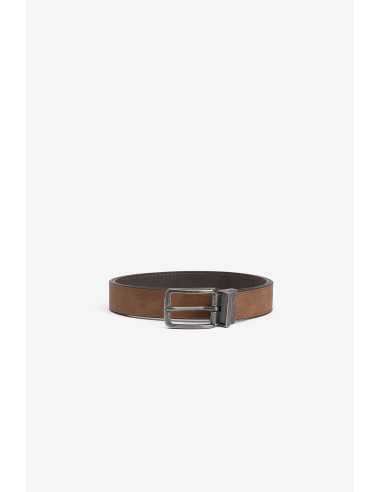 Cinturón reversible hebilla plateada TIFFOSI modelo 10065296