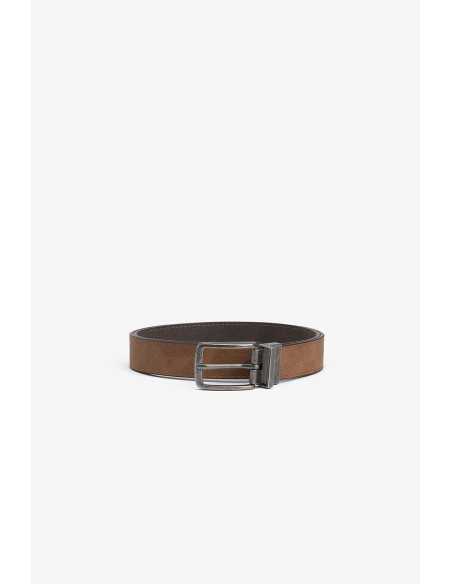 Cinturón reversible hebilla plateada TIFFOSI modelo 10065296