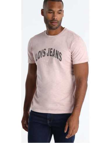 Camiseta manga corta letras pecho LOIS modelo 15859-3588