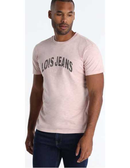 Camiseta manga corta letras pecho LOIS modelo 15859-3588