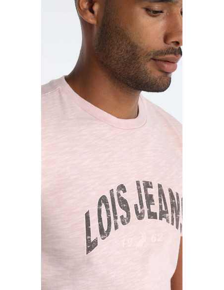 Camiseta manga corta letras pecho LOIS modelo 15859-3588