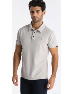 Polo manga corta liso LOIS modelo 13324-3557/409