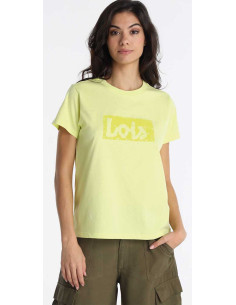 Camiseta manga corta anagrama difuminado LOIS modelo 42347-2904