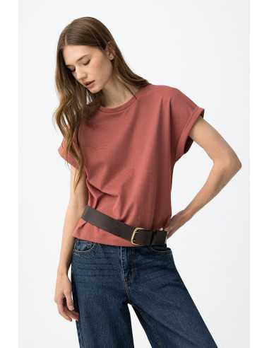Camiseta manga corta ancha lisa TIFFOSI