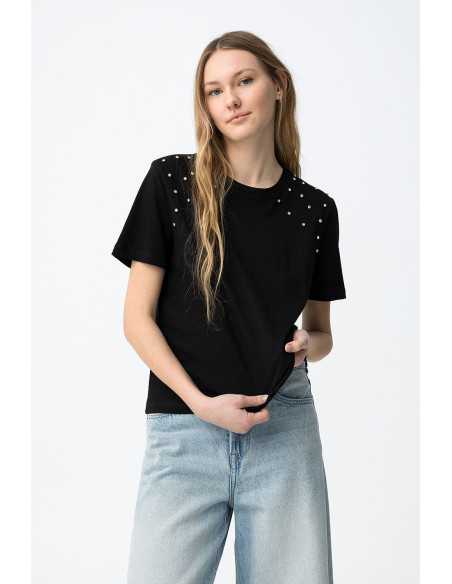 Camiseta manga corta pedrería hombros TIFFOSI modelo 10066608