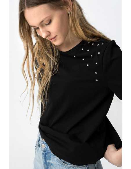 Camiseta manga corta pedrería hombros TIFFOSI modelo 10066608