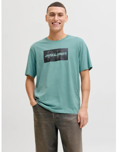 Camiseta manga corta estampado pecho JACK&JONES modelo 12288492