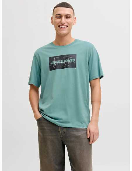 Camiseta manga corta estampado pecho JACK&JONES modelo 12288492