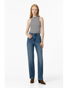 Pantalón vaquero tiro alto recto TIFFOSI modelo 10056561