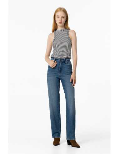 Pantalón vaquero tiro alto recto TIFFOSI modelo 10056561